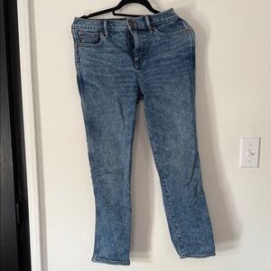 J. Crew Women's Straight Leg Blue Jeans